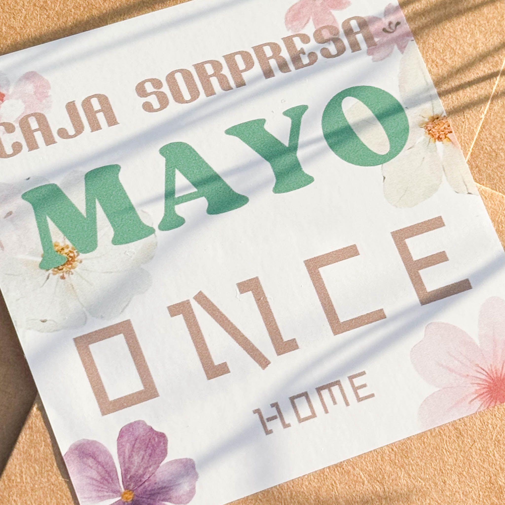 caja sorpresa mayo once home