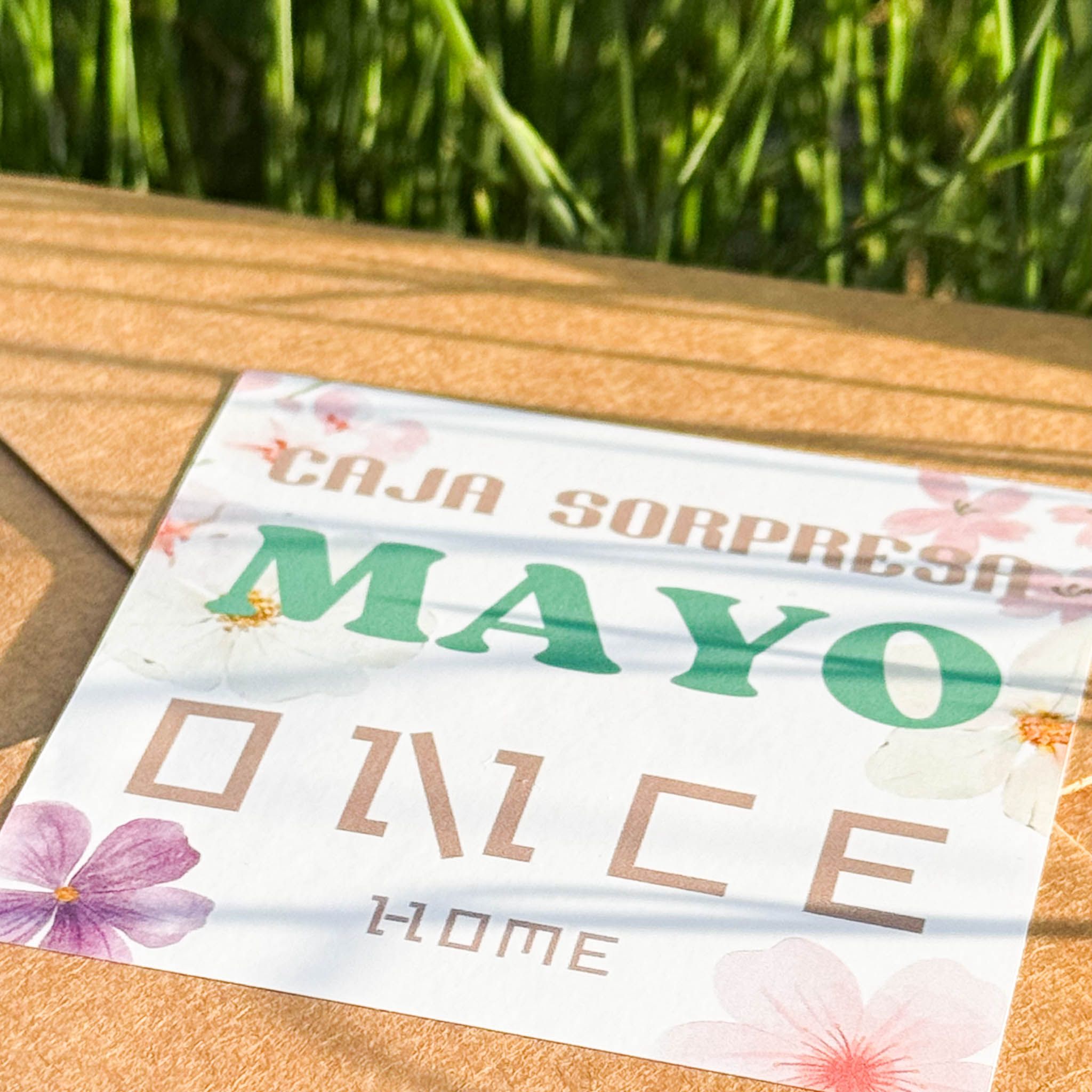 caja sorpresa mayo once home