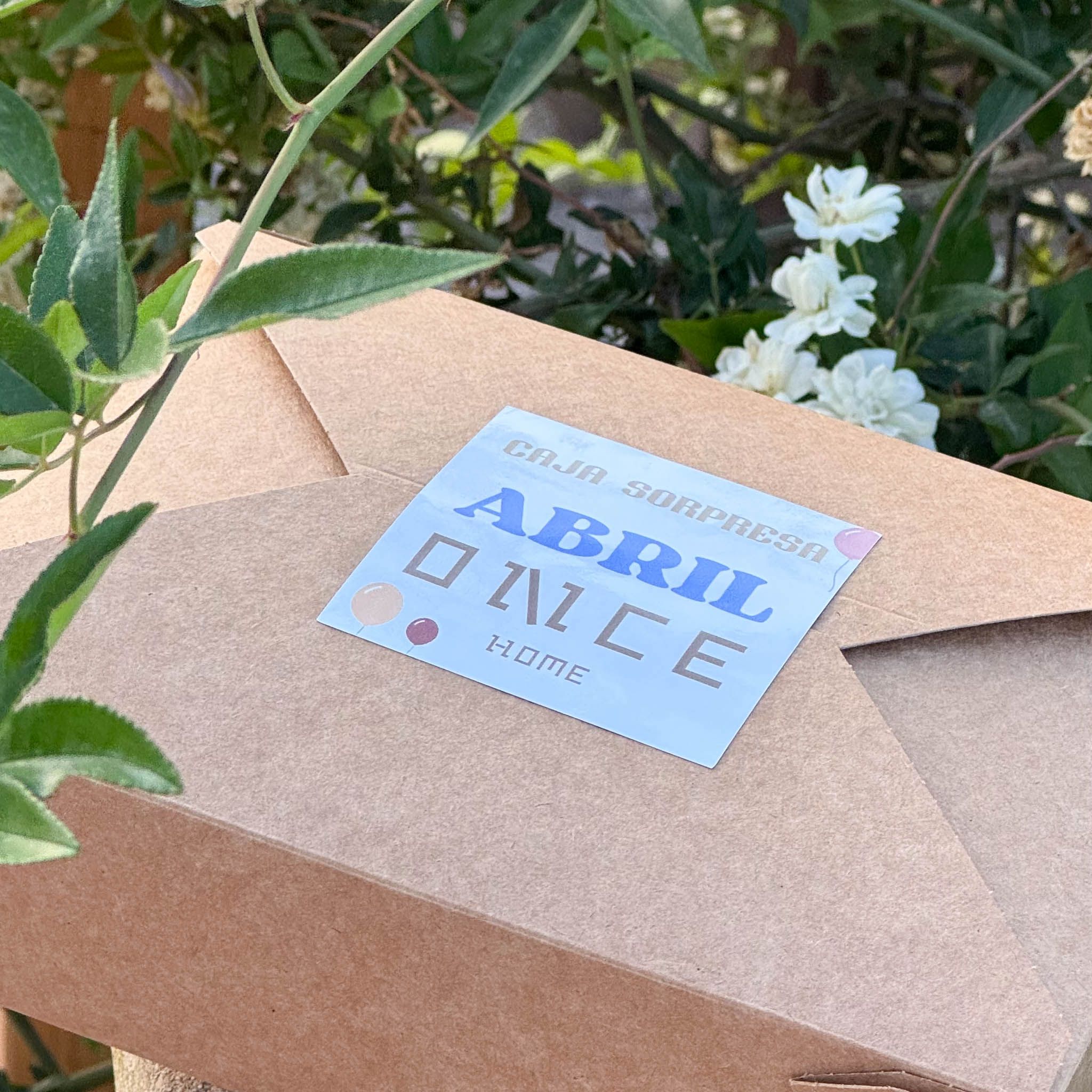 caja sorpresa abril once home