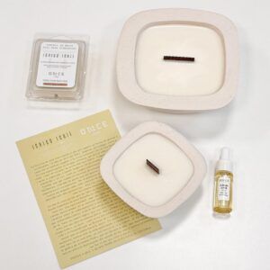 pack velas aromaticas, esencia, melts ichigo ichie once home