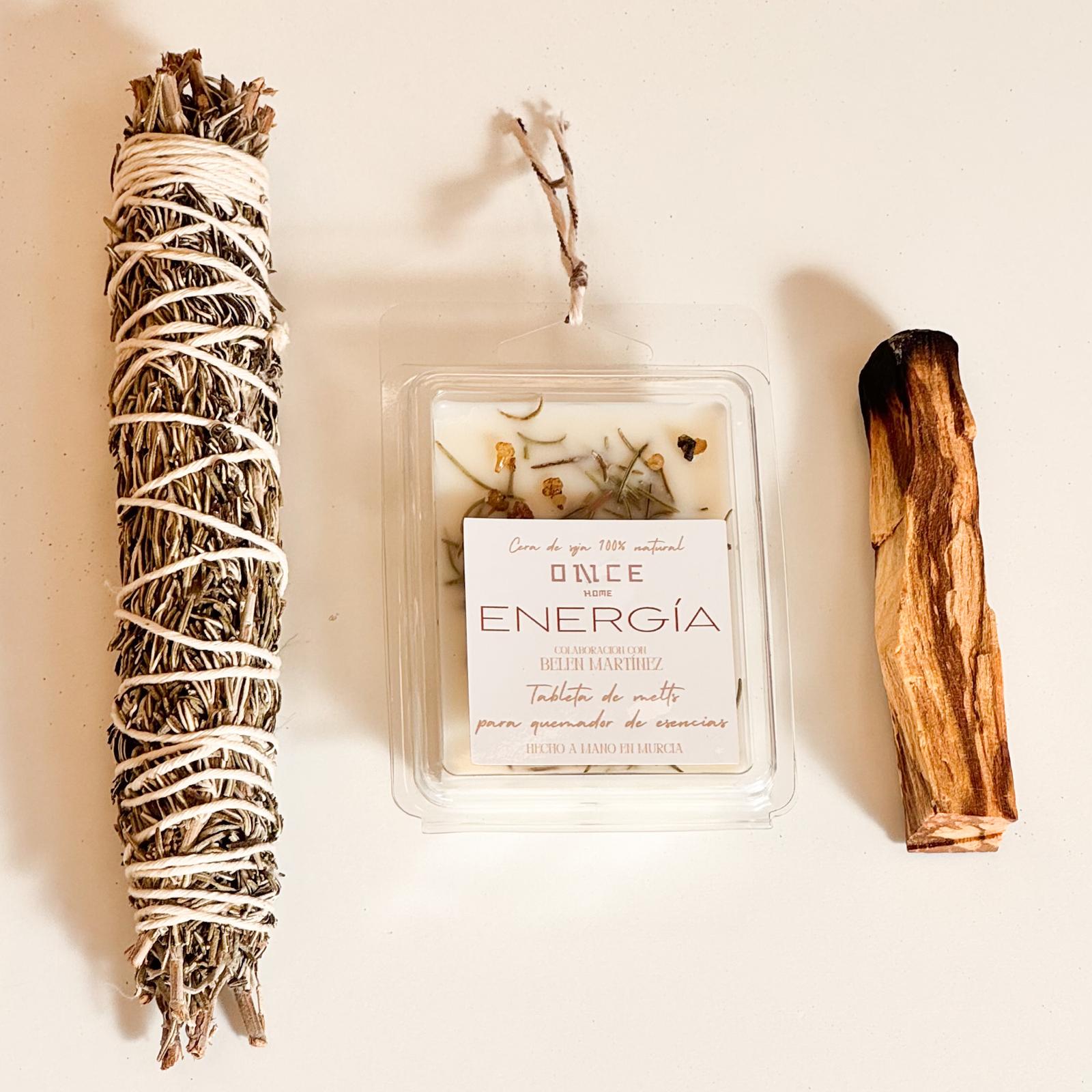 PACK ENERGIA ONCE HOME ROMERO Y PALO SANTO