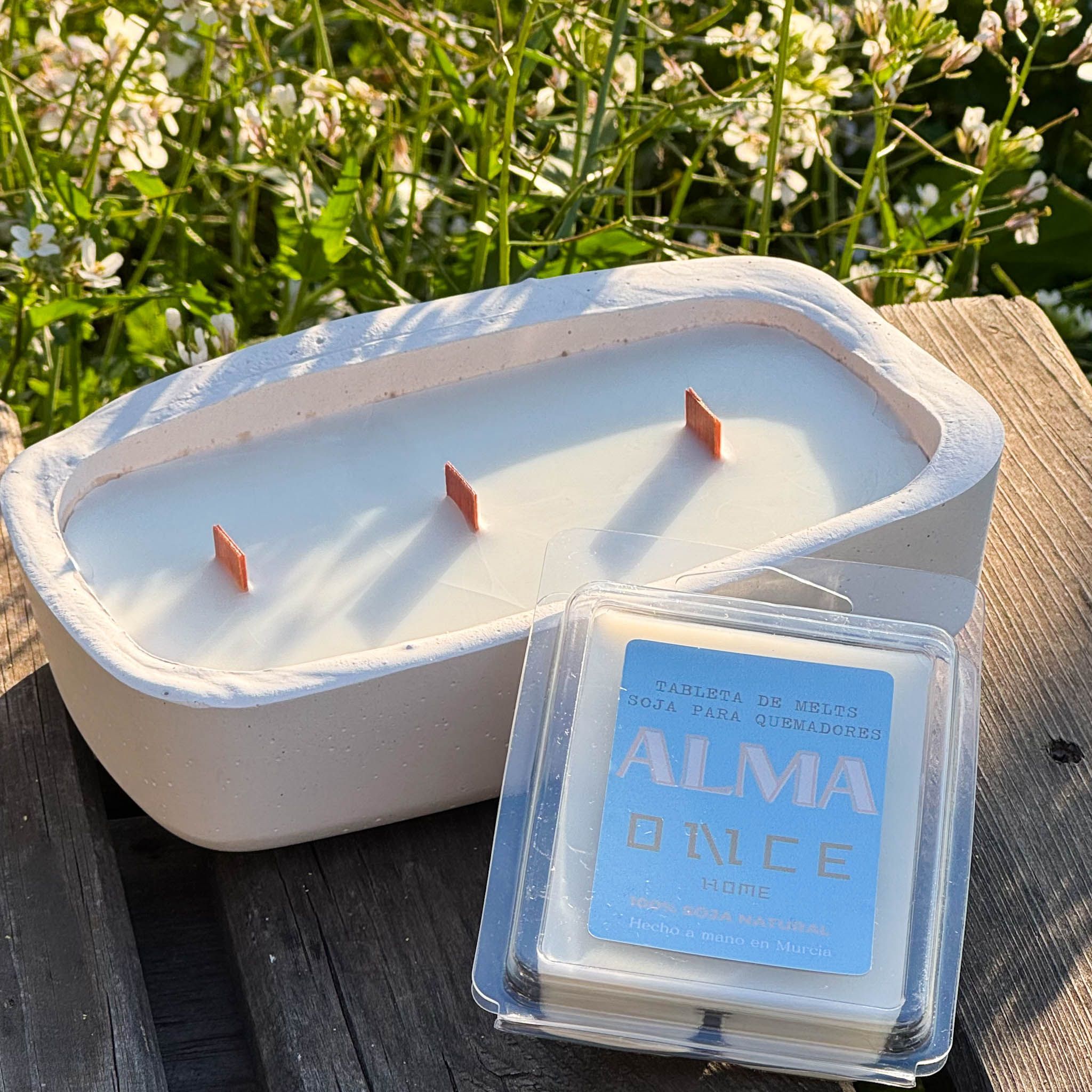 vela alma once home flores