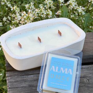 vela alma once home flores