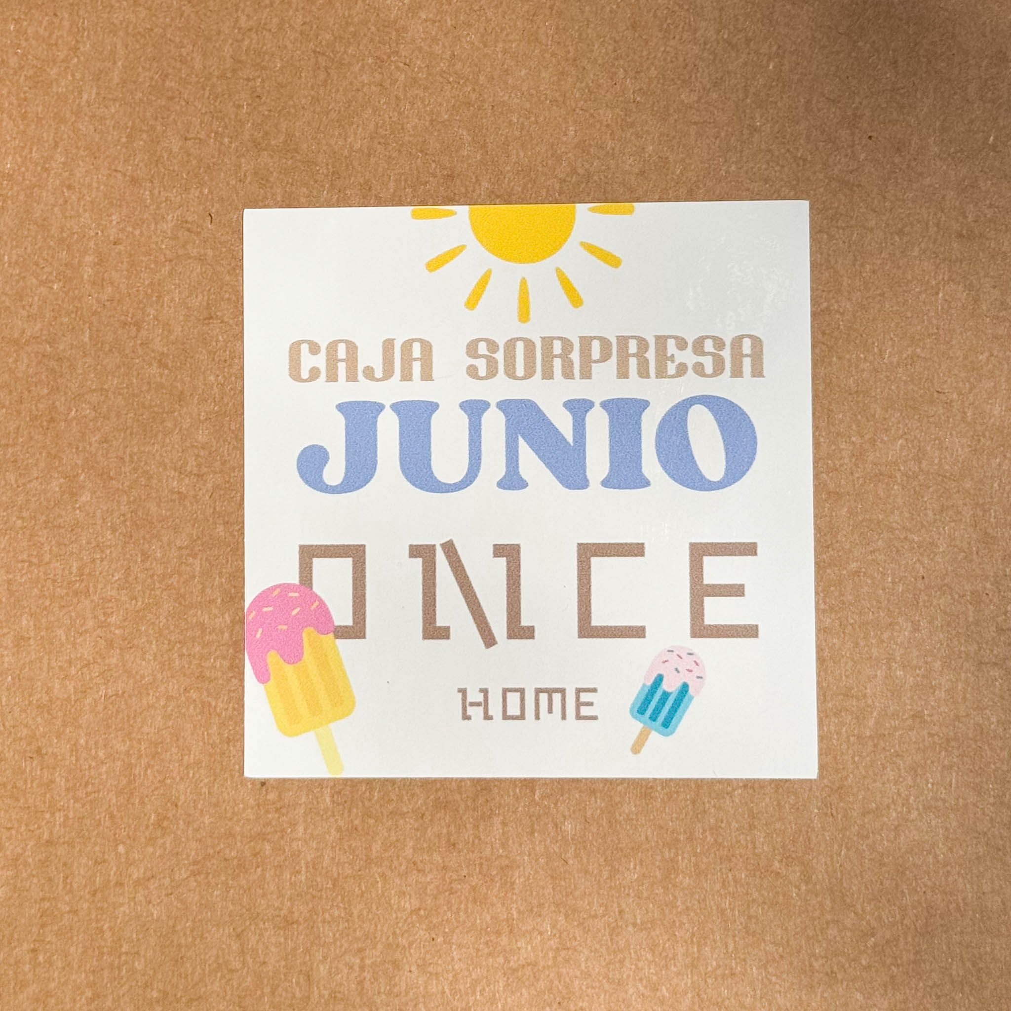 caja sorpresa junio once home