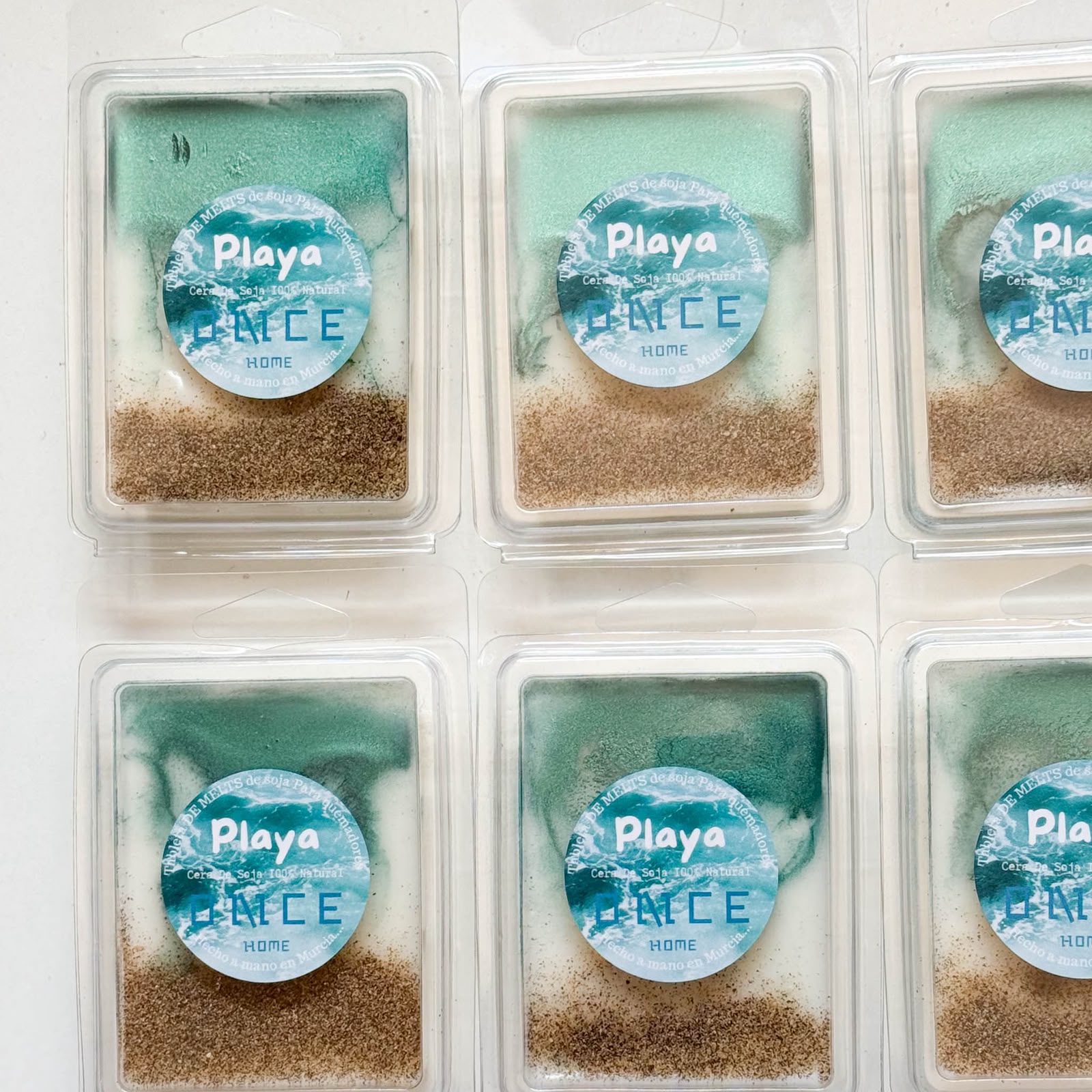 coleccion playa pack melts wax once home