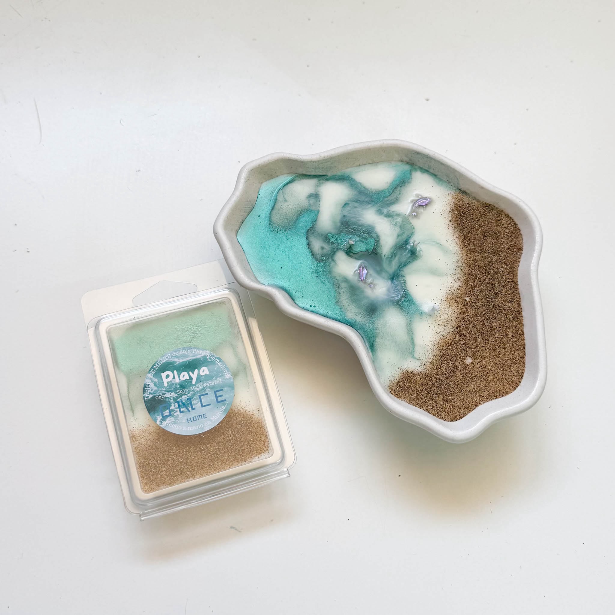 coleccion playa pack vela y melts once home