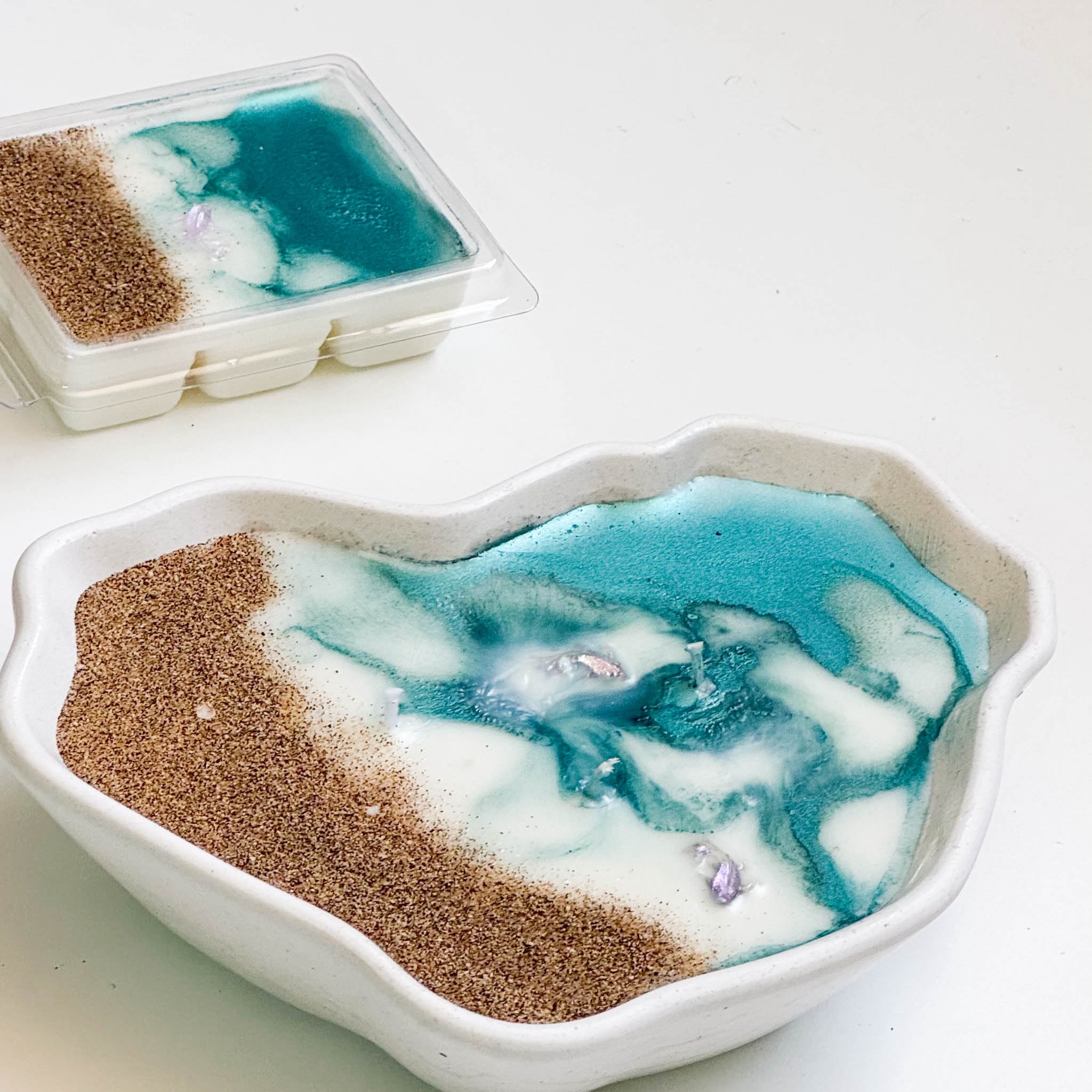 coleccion playa pack vela y melts once home