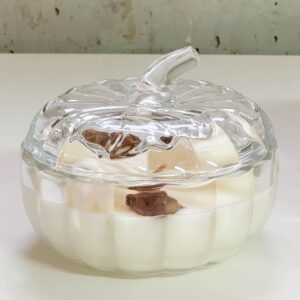 vela cristal calabaza dulce once home