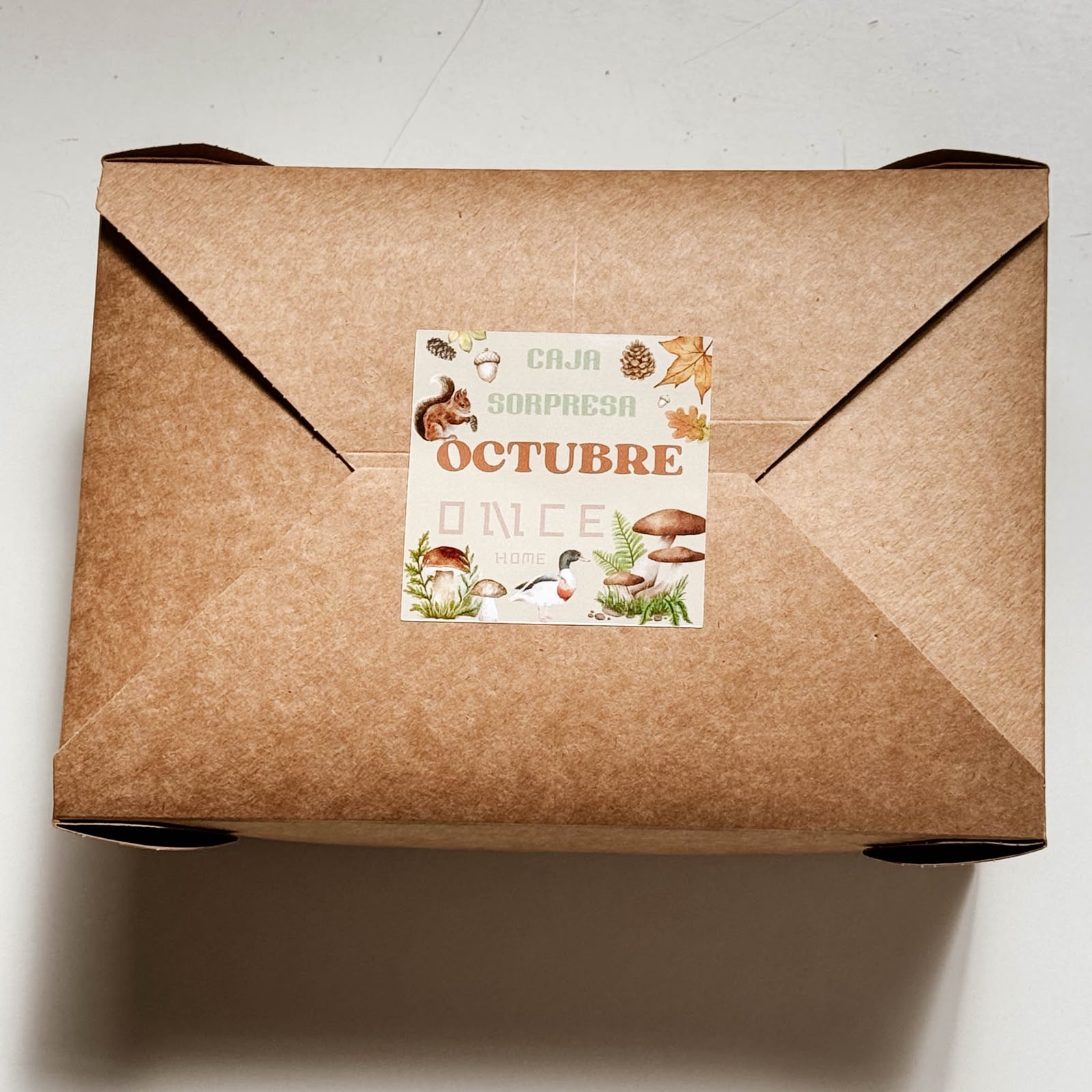 caja sorpresa octubre once home